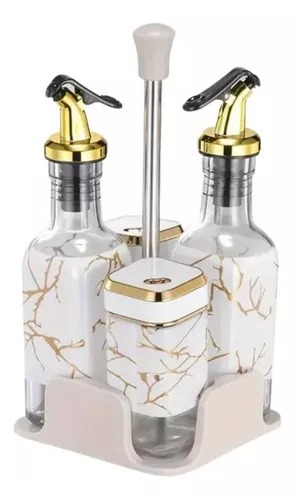 Miniatura 2 de Set 4 Condimenteros Aceite Vinagre Sal P